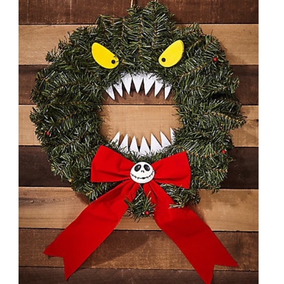 Disney Other - Wreath The Nightmare Before Christmas Monster